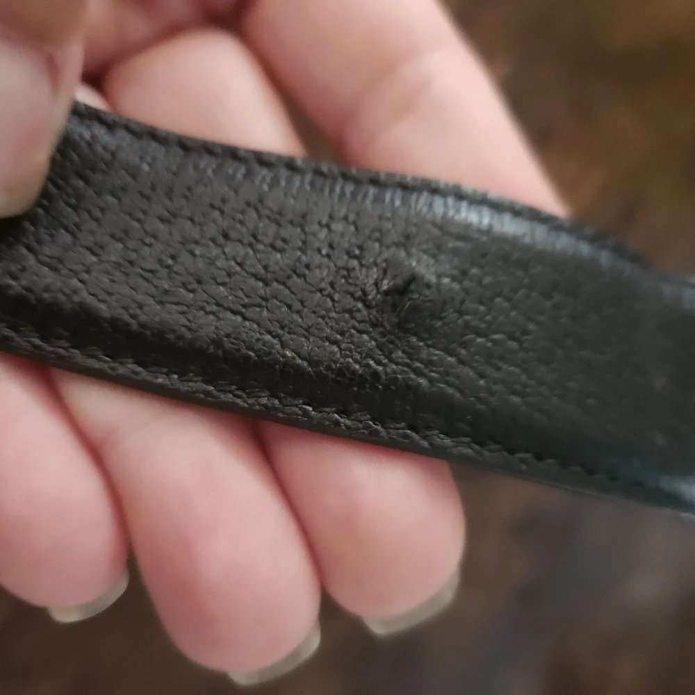 Gucci leather belt